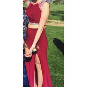 Prom dress and heels